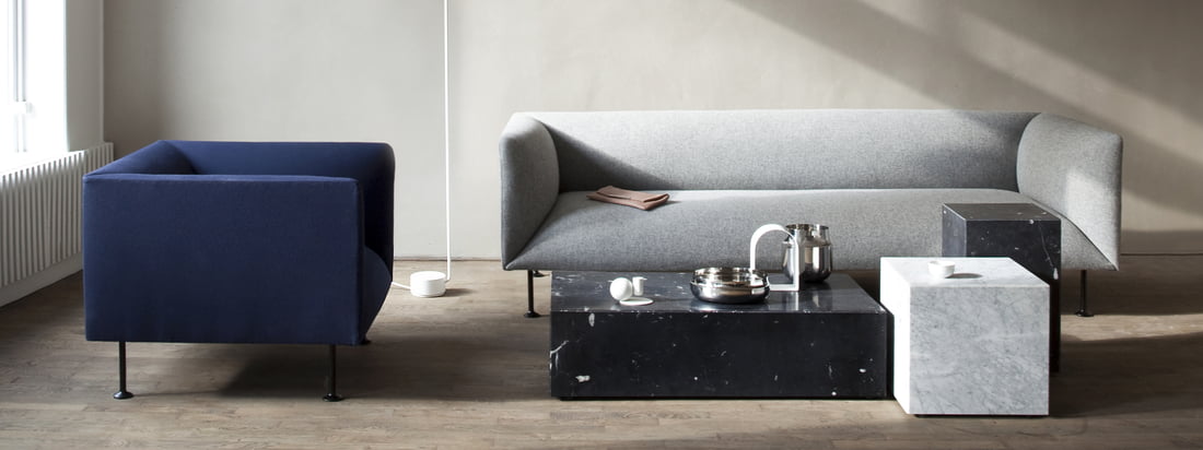 Menu Design stellt hochwertige und innovative Produkte mit skandinavischem Design her. Artikel, wie der Afterroom Stuhl oder die Bottle Salz- und Pfeffermühle, sind wahre Bestseller.